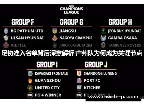 足协准入名单背后深意解析 广州队为何成为关键节点